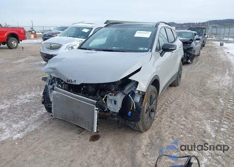 2025 Kia Sportage X-Line из США, поврежденный, VIN 5XYK6CDF4SG308177